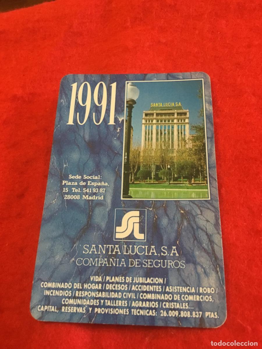 Coleccionismo Calendarios: CALENDARIO FOURNIER SANTA LUCIA 1991,impecable