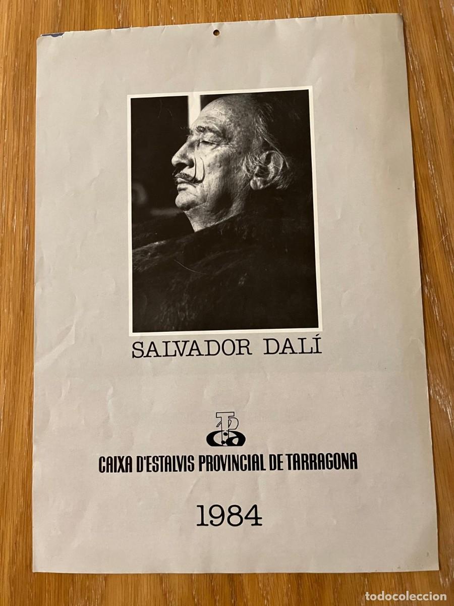 Coleccionismo Calendarios: calendario 1984 Salvador Dal&iacute; Figueres Girona Caixa provincial Tarragona 30x44 ctms. ver fotos