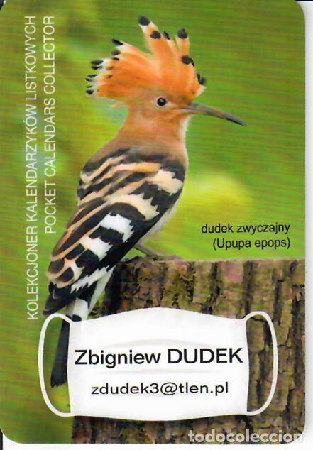Coleccionismo Calendarios: CALENDARIO DE BOLSILLO DE POLONIA - A&Ntilde;O 2021 - ABUBILLA