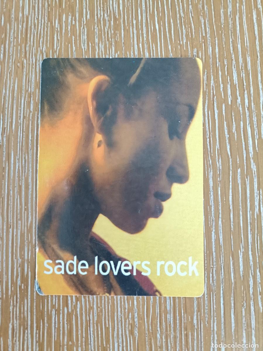 Coleccionismo Calendarios: VCK 4430 - CALENDARIO BOLSILLO - A&Ntilde;O 2001 - SADE LOVERS ROCK - DISCLUB