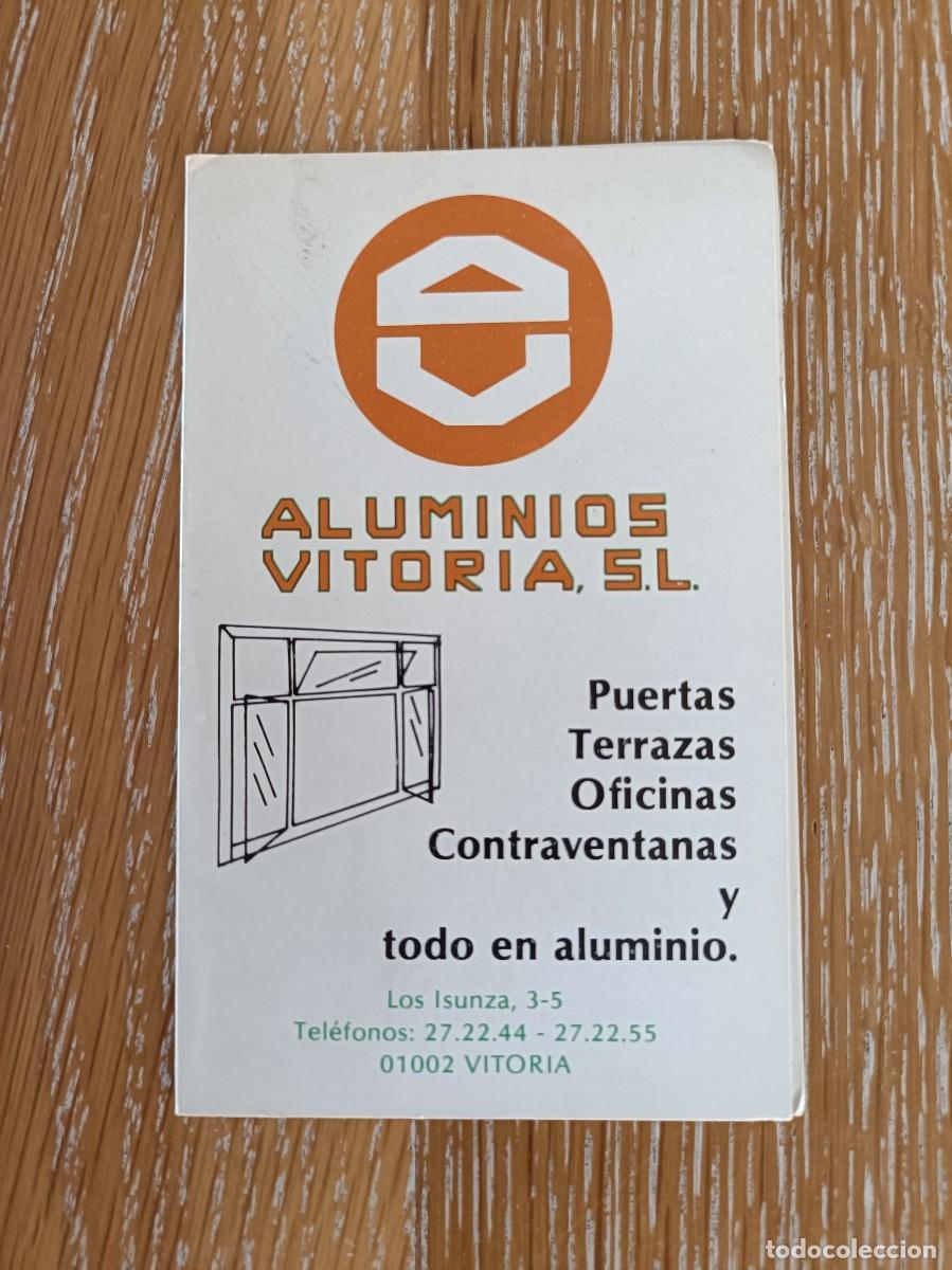 Coleccionismo Calendarios: VCK 4435 - CALENDARIO BOLSILLO - A&Ntilde;O 1991 - ALUMINIOS VITORIA - DOBLE