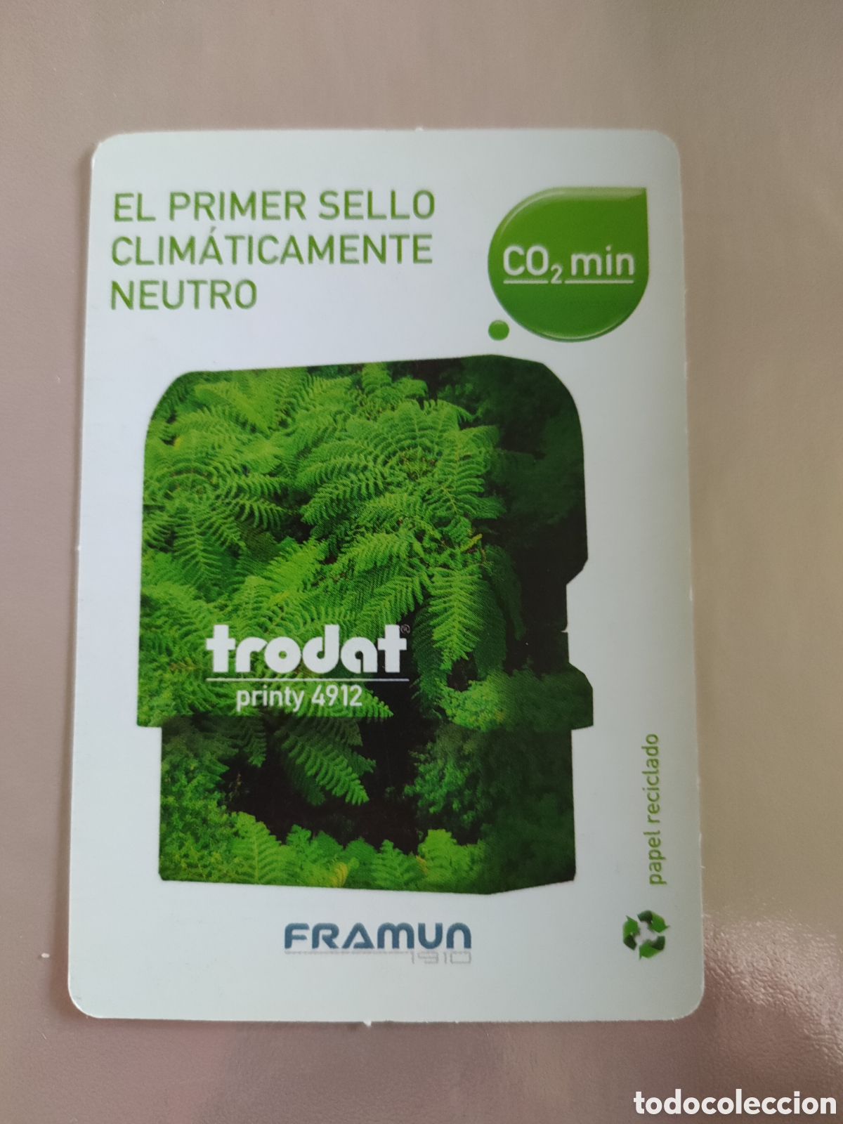 Coleccionismo Calendarios: Calendario Trodat 2011 con publicidad sellos de caucho Elizburu Pamplona