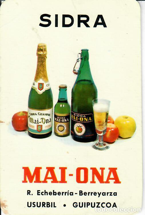 Coleccionismo Calendarios: CALENDARIO DE PUBLICIDAD - A&Ntilde;O 1970 - SIDRA MAI-ONA