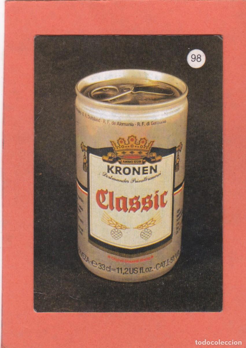 Coleccionismo Calendarios: CALENDARIO PORTUGAL 1988 - LATA CERVEZA KRONEN CLASSIC - N&ordm; 98 A.P.S.