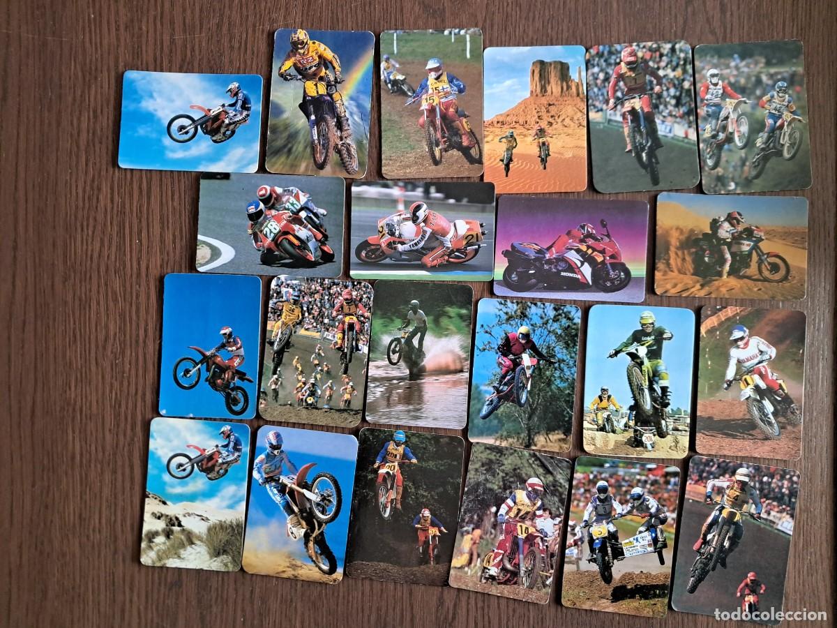 Coleccionismo Calendarios: lote de 22 calendarios de serie de motos, motocross.