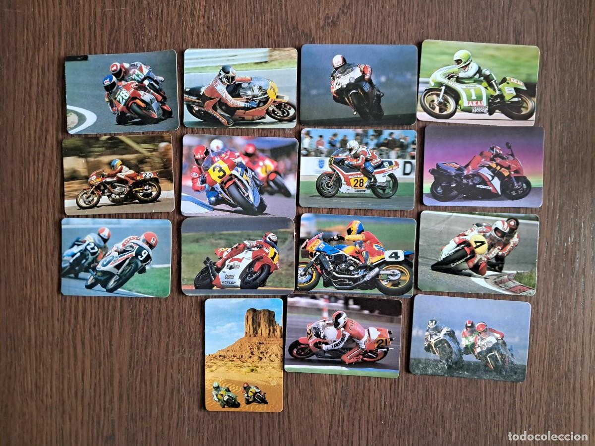 Coleccionismo Calendarios: lote de 15 calendarios de serie de motos, carreras de motos. a&ntilde;os 80-90