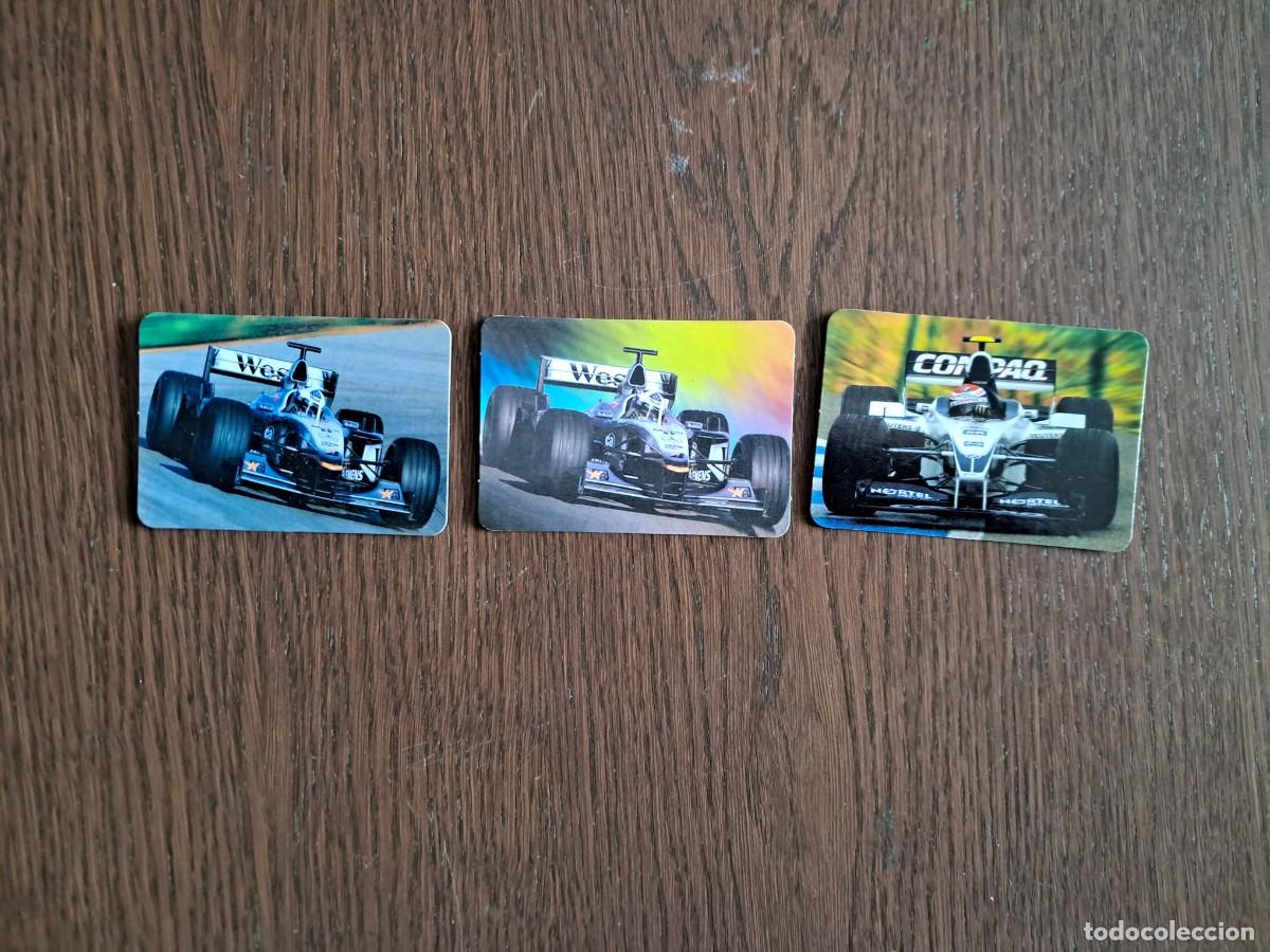 Coleccionismo Calendarios: lote de 3 calendarios de coches, formula 1.