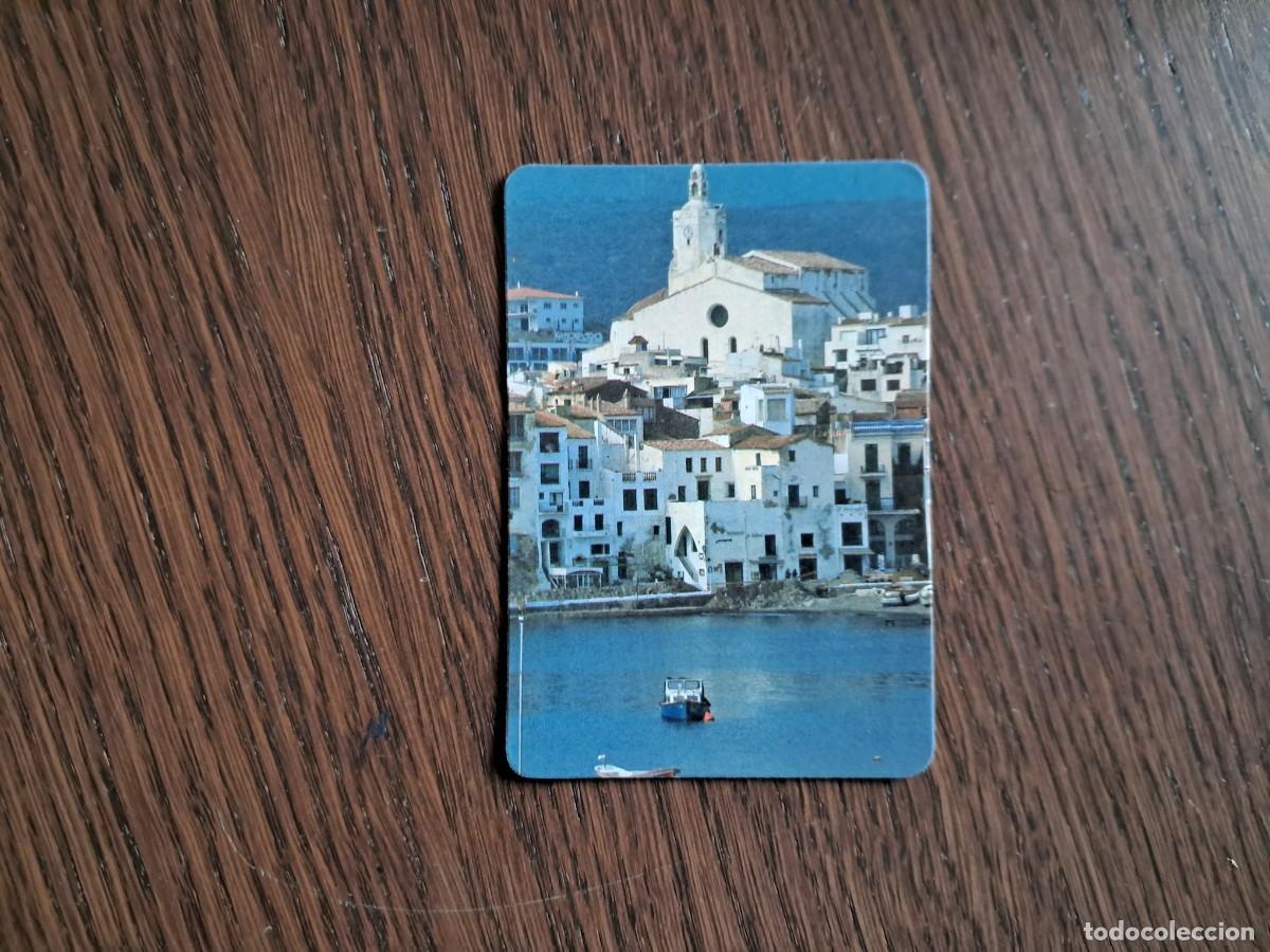 Coleccionismo Calendarios: calendario de serie DLB 14.877, puebo costero Cadaqu&eacute;s, Girona. a&ntilde;o 1984.