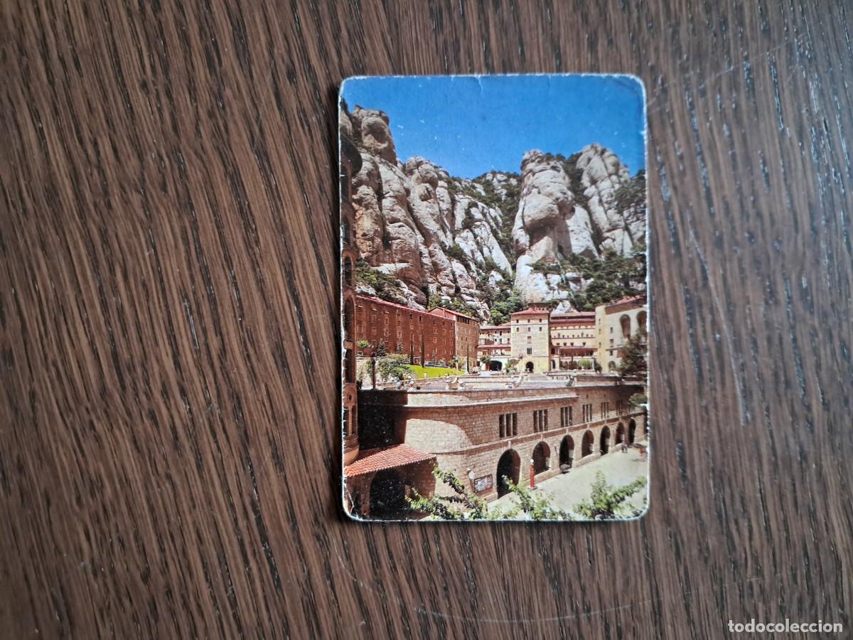Coleccionismo Calendarios: calendario de serie DLB 20.551, monasterio de Montserrat, Barcelona, a&ntilde;o 1983.