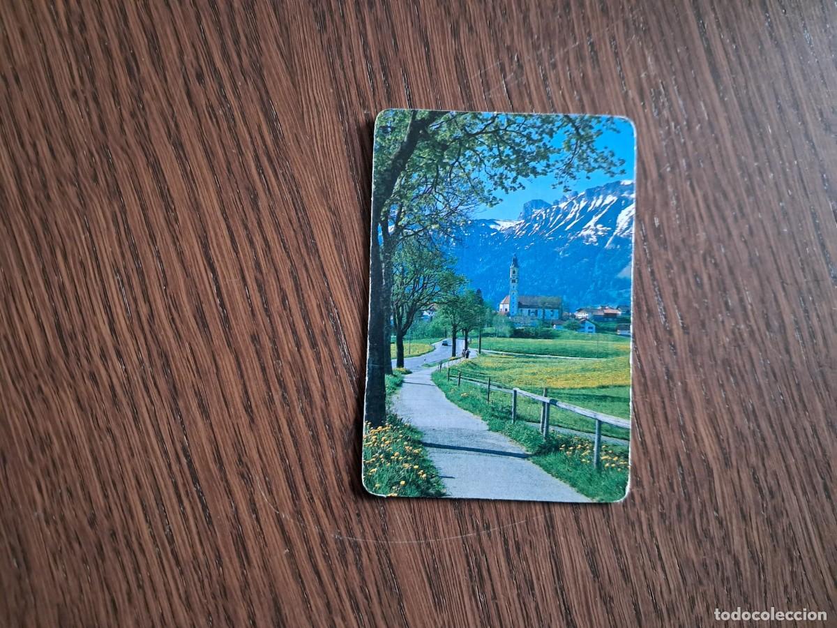 Coleccionismo Calendarios: calendario de serie DLB 12.983, Pfronten, Baviera, Alemania, a&ntilde;o 1985.