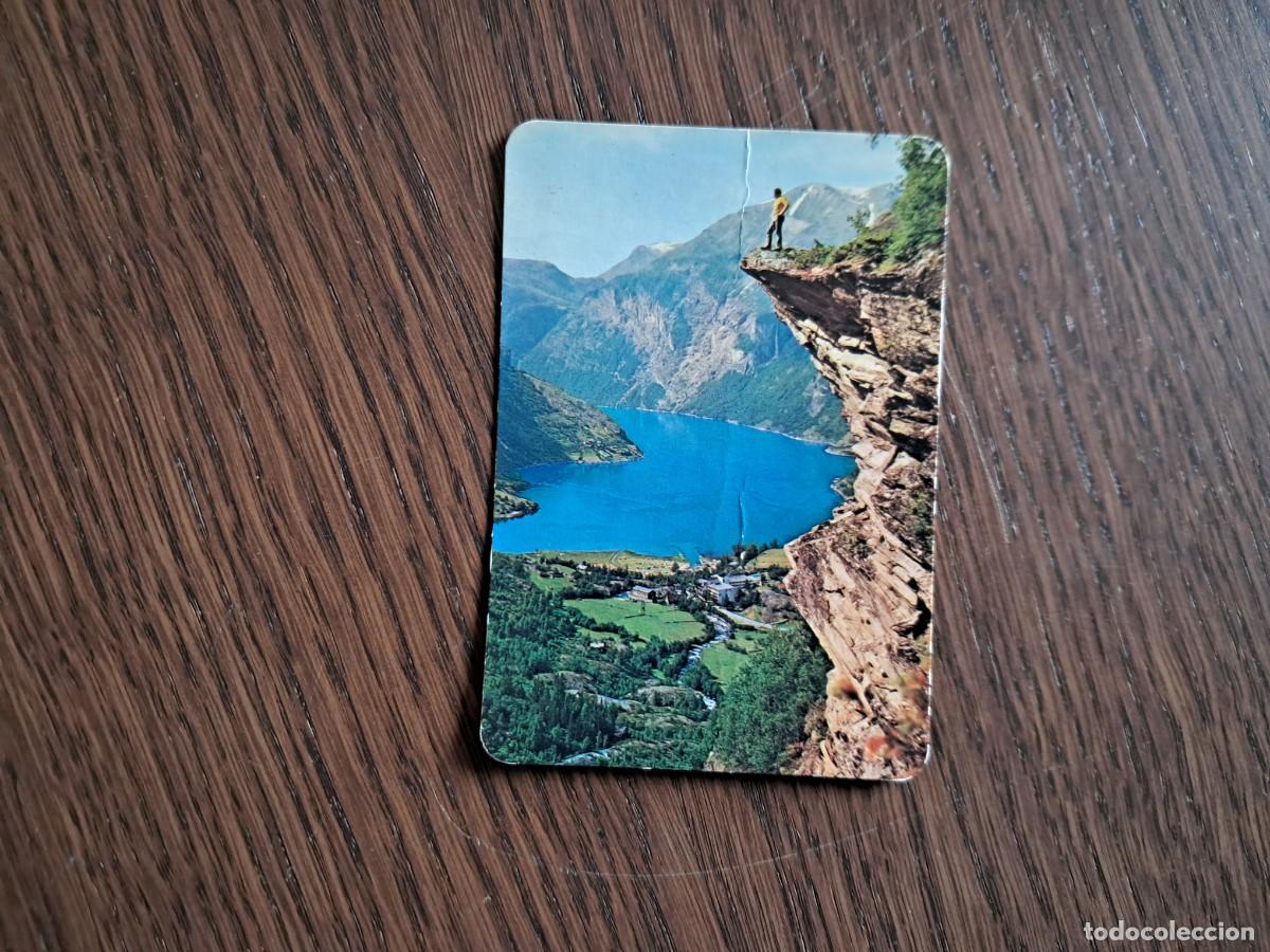 Coleccionismo Calendarios: calendario de serie DLB 54.089, Fiordos, Noruega, a&ntilde;o 1978.