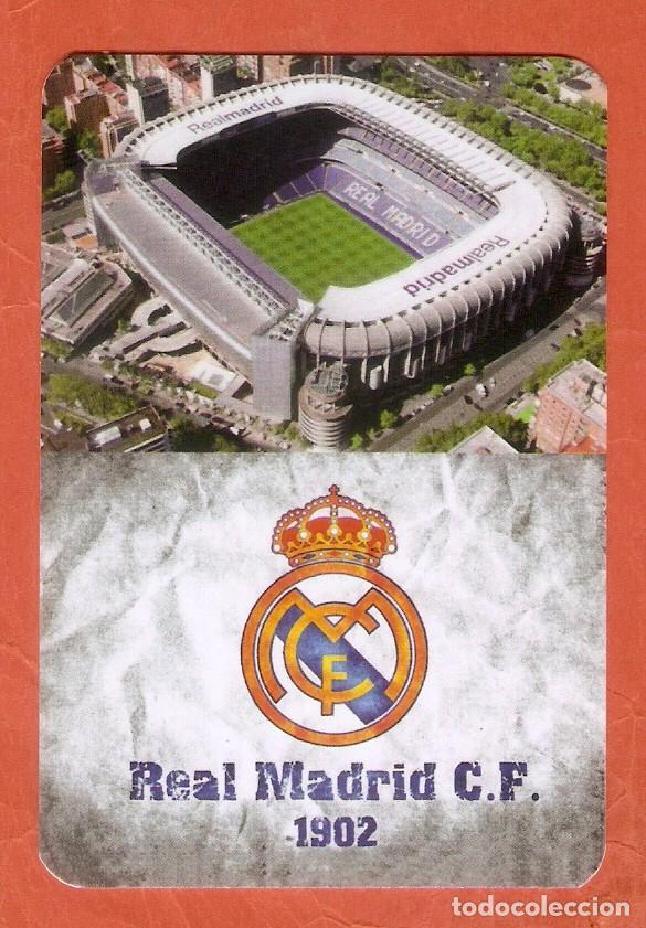 Coleccionismo Calendarios: CALENDARIO DE BOLSILLO A&Ntilde;O 2026 F&Uacute;TBOL - REAL MADRID - VENDEDOR DE LA ONCE - VER FOTO REVERSO