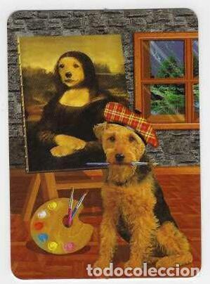 Coleccionismo Calendarios: CALENDARIO DE BOLSILLO A&Ntilde;O 2008 PERRO - PINTURA - FUEGOS ARTIFICALES PEIRO - VER FOTO REVERSO