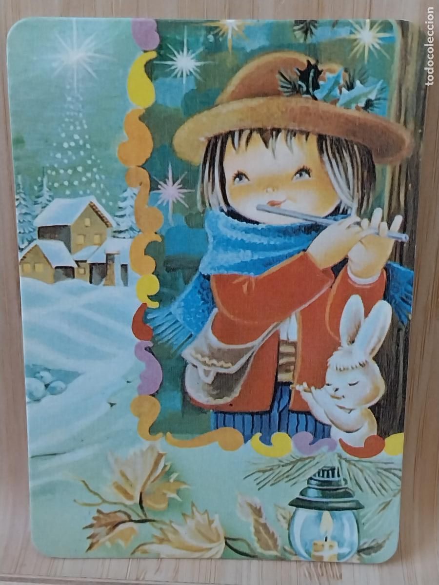 Coleccionismo Calendarios: NAVIDAD ILUSTRACION CALENDARIO 1989 PUBLI ALUMINIOS JUANCA MOSTOLES REF.BO.MP.136