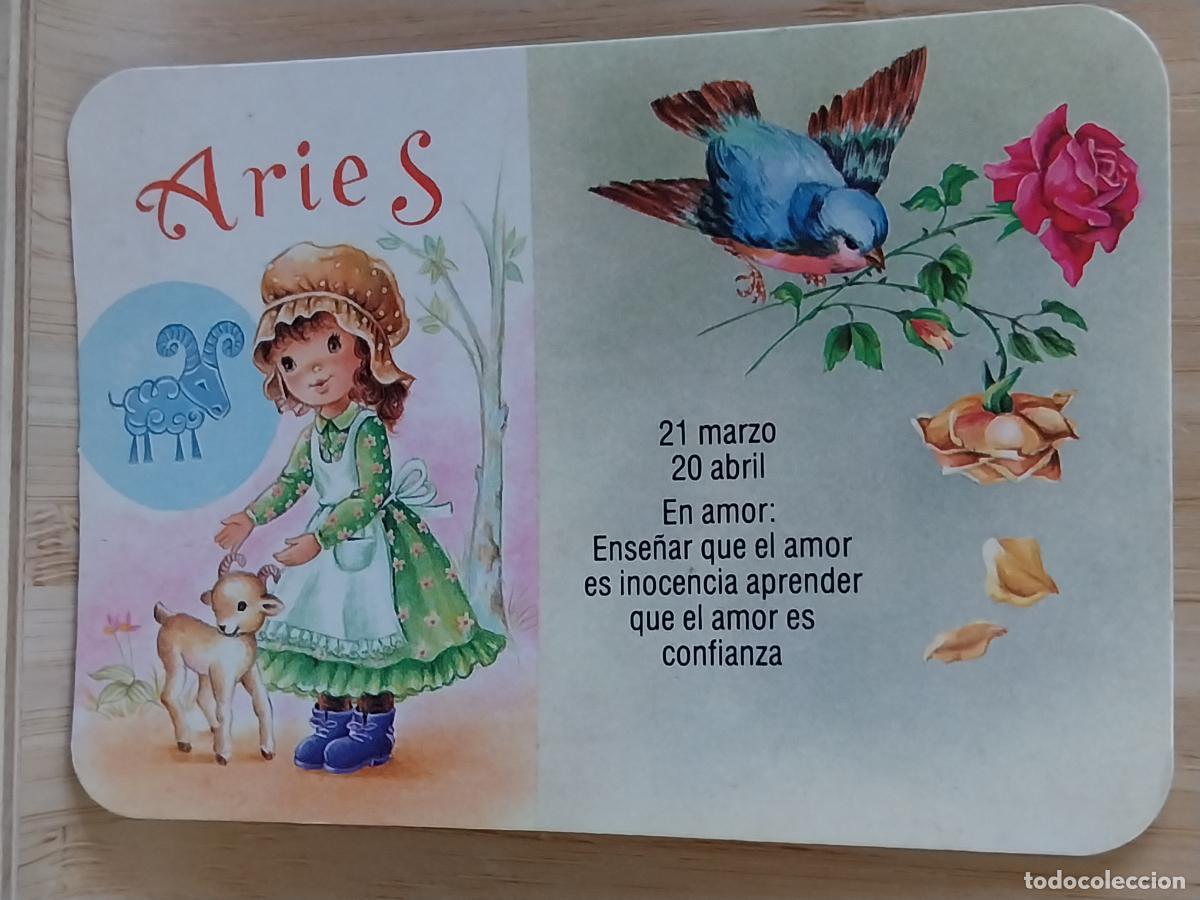 Coleccionismo Calendarios: ARIES ILUSTRACION CALENDARIO 1988 PUBLI PUB HOROSCOPO CALLE FERROCARRIL C.B. 3