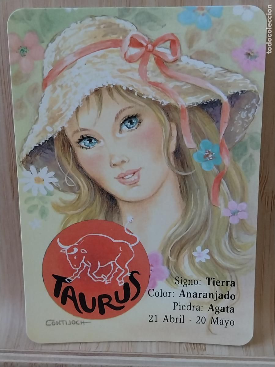 Coleccionismo Calendarios: TAURUS ILUSTRACION CALENDARIO 1987 PUBLI SIN BO.5117
