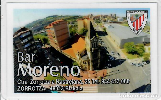 Coleccionismo Calendarios: CALENDARIO DE PUBLICIDAD F&Uacute;TBOL - A&Ntilde;O 2023 - BAR MORENO - ATHLETIC CLUB BILBAO
