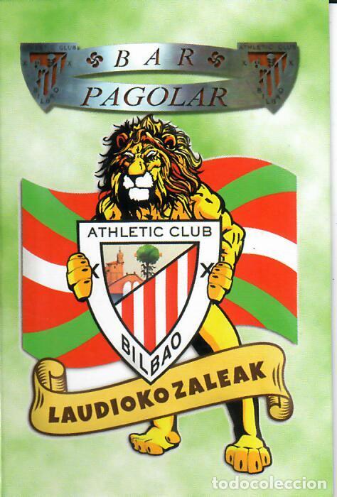 Coleccionismo Calendarios: CALENDARIO DE PUBLICIDAD D&Iacute;PTICO F&Uacute;TBOL - A&Ntilde;O 2020 - LAUDIOKO ZALEAK - ATHLETIC CLUB BILBAO