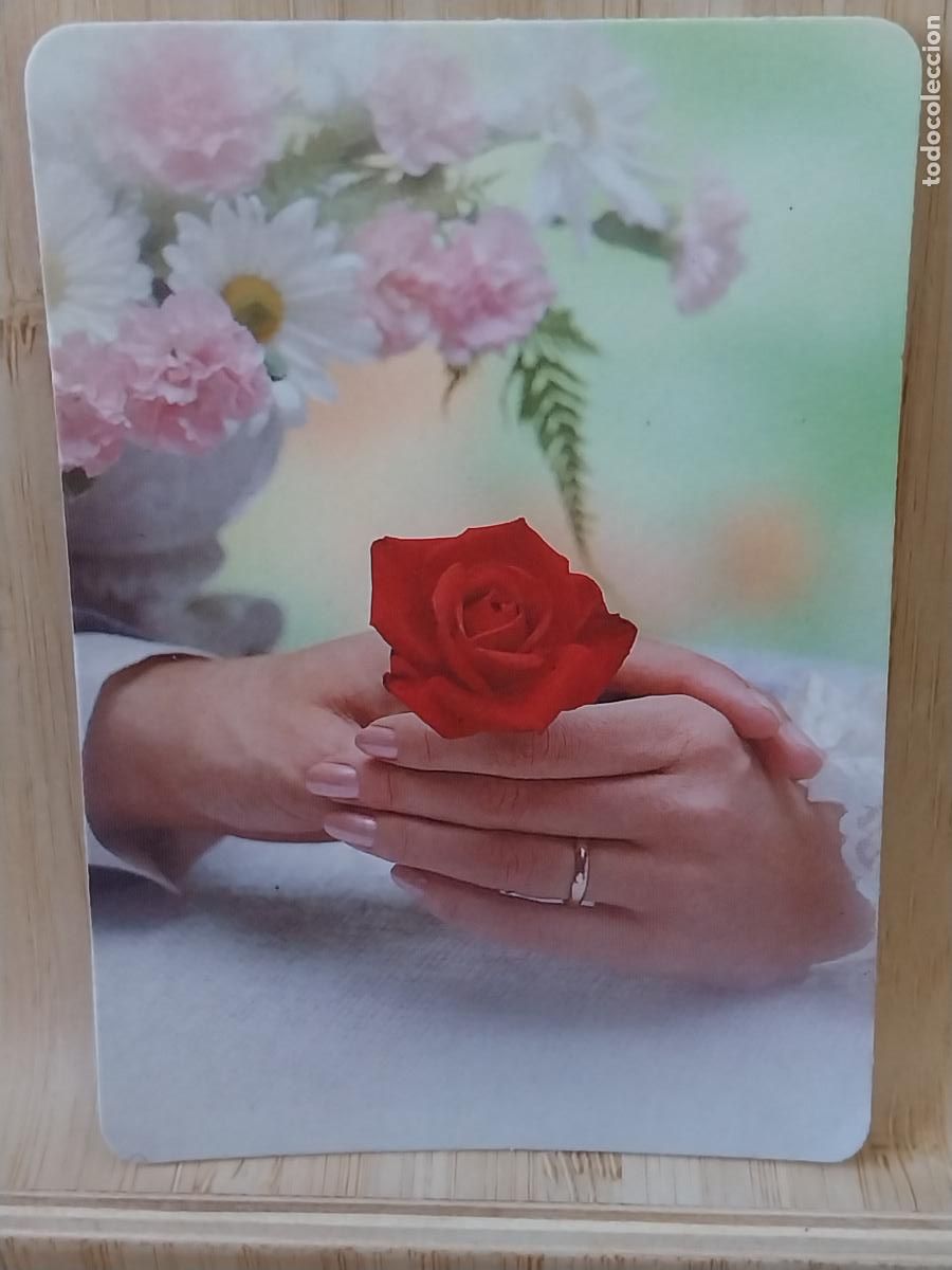 Coleccionismo Calendarios: BODEGON FLORES CALENDARIO 1990 PUBLI YESUS PELUQUERIA MADRID REF MP.15