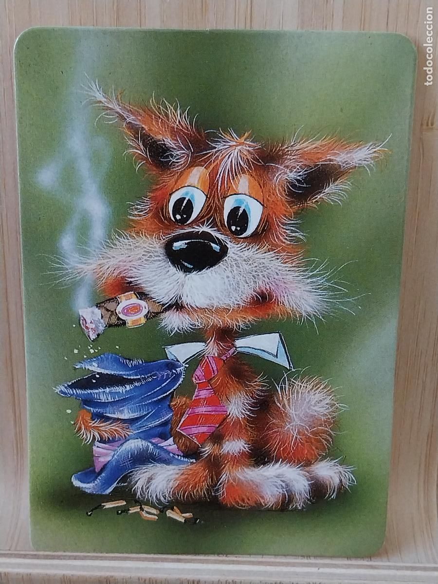 Coleccionismo Calendarios: PERRO ILUSTRACION CALENDARIO 1989 PUBLI REGALOS MAYTE MADRID REF ANRO SA