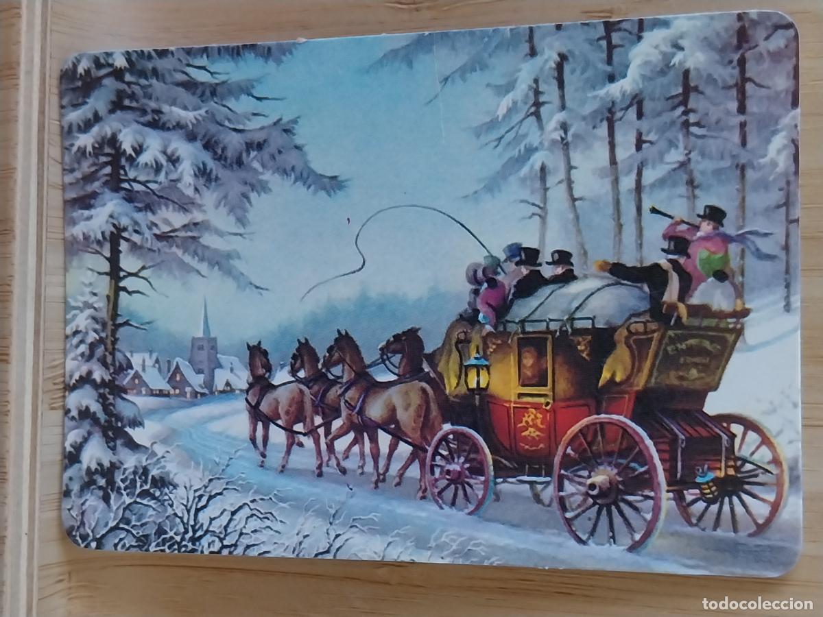 Coleccionismo Calendarios: CARRETA CABALLOS ILUSTRACION CALENDARIO 1988 PUBLI PASCUAL GRACIA TEIJEIRO MOSTOLES REF M.P 114