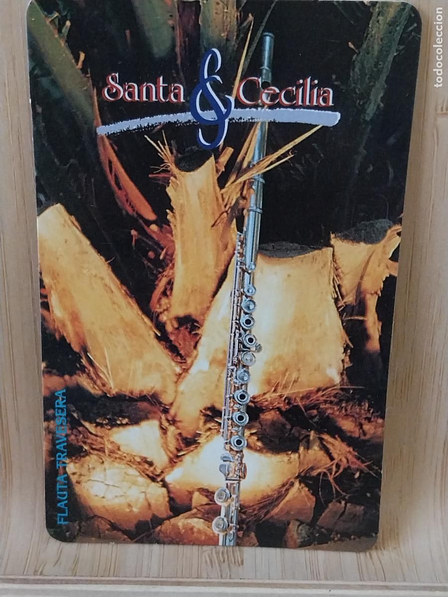 Coleccionismo Calendarios: FLAUTA TRAVESERA CALENDARIO 2002 PUBLI SANTA CECILIA MUSICA *