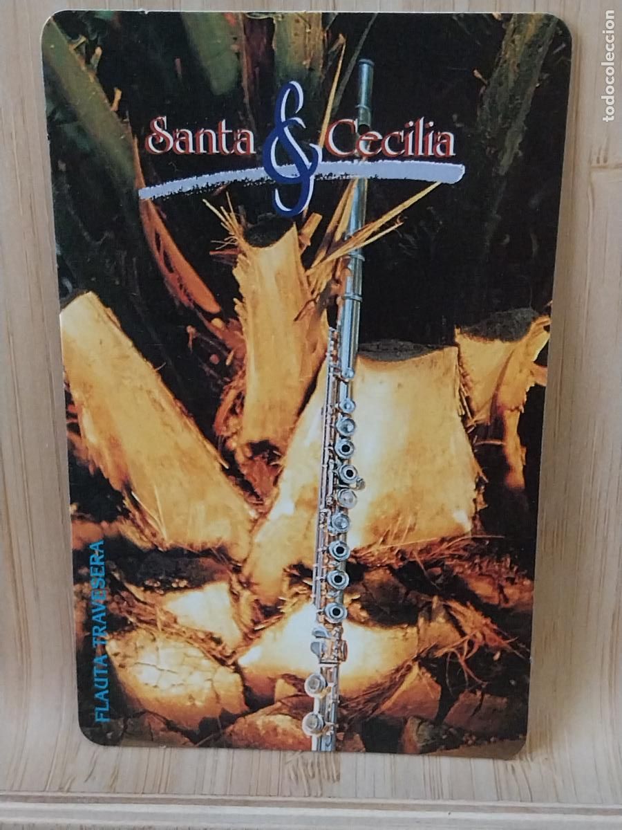 Coleccionismo Calendarios: FLAUTA TRAVESERA CALENDARIO 2002 PUBLI SANTA CECILIA MUSICA