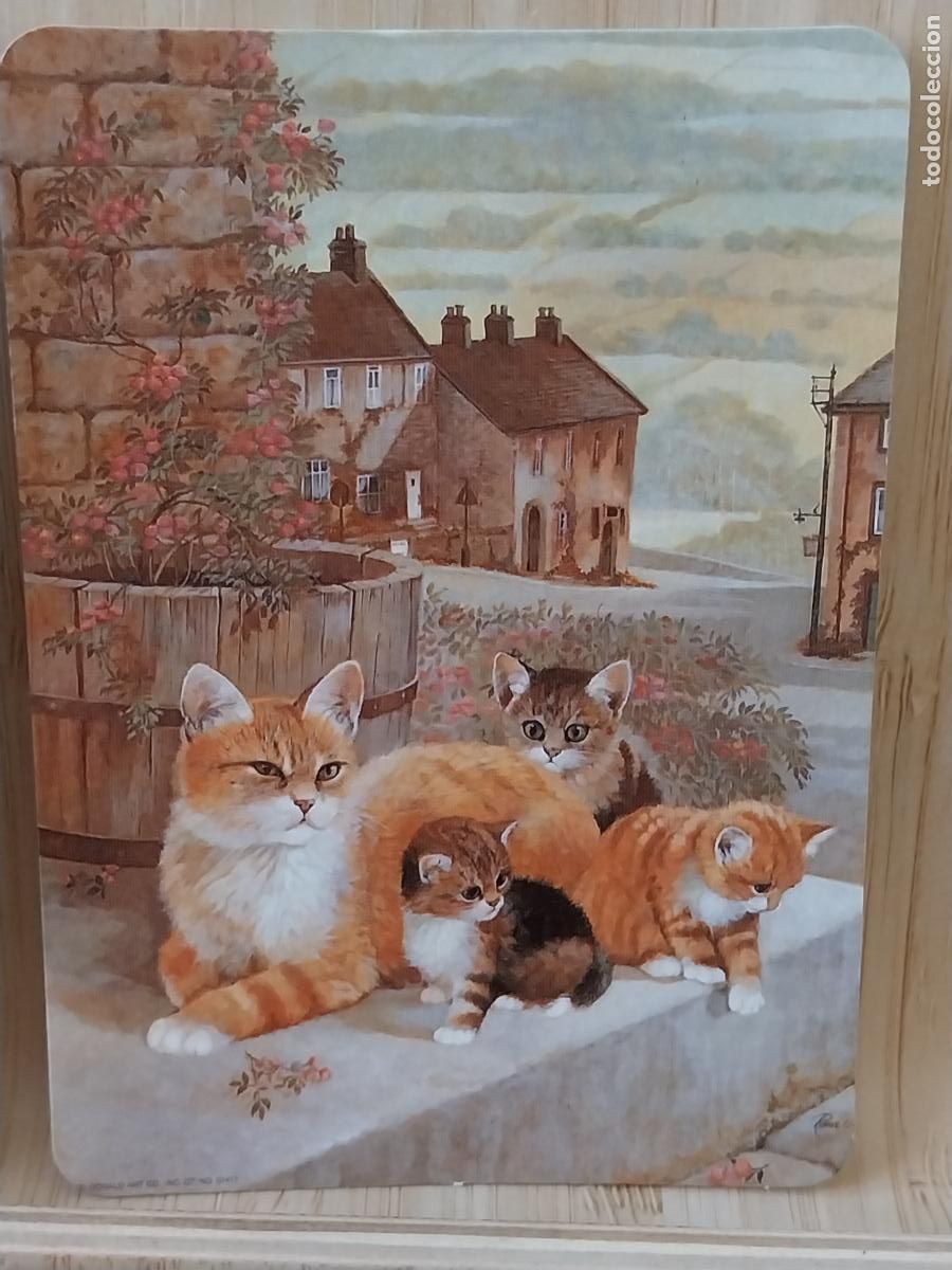 Coleccionismo Calendarios: GATOS ILUSTRACION CALENDARIO 1994 PUBLI YESUS PELUQUERIA REF BO.5799