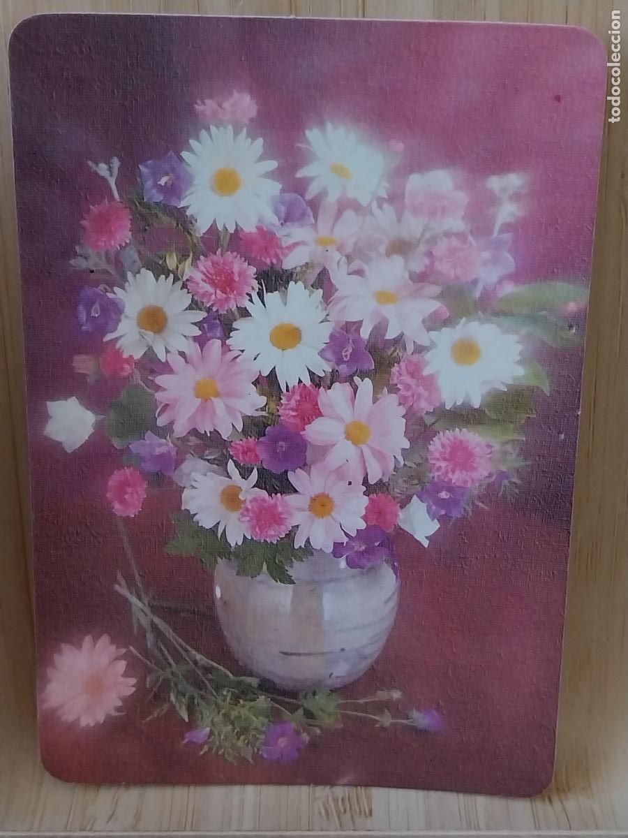 Coleccionismo Calendarios: JARRON FLORES CALENDARIO 1988 PUBLI FOTOCOPIAS IMAGEN REF MP 8
