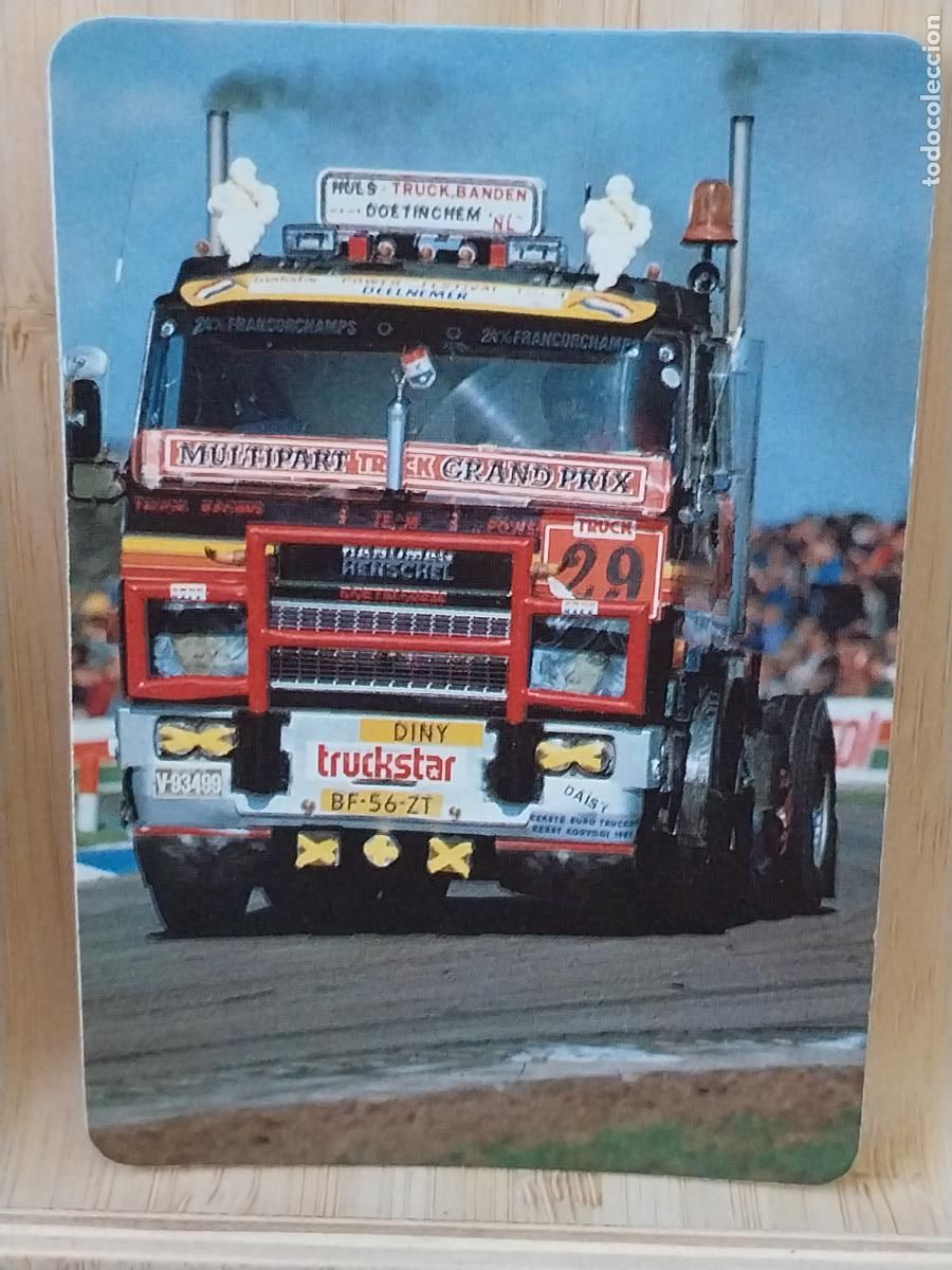 Coleccionismo Calendarios: CAMION CALENDARIO 1990 PUBLI AUTO ESCUELA ICON MADRID REF MP 39