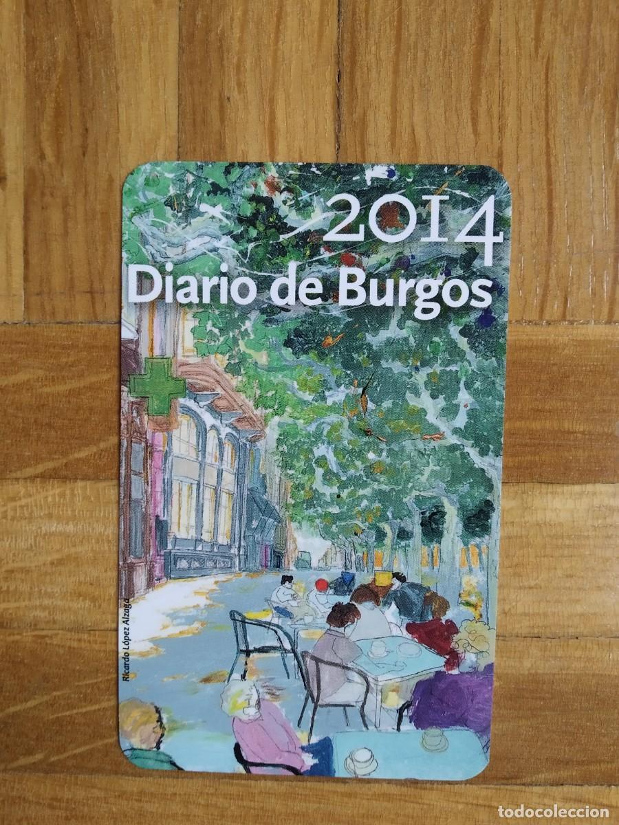 Coleccionismo Calendarios: CALENDARIO PUBLICITARIO DIARIO BURGOS A&Ntilde;O 2014 VER FOTOS