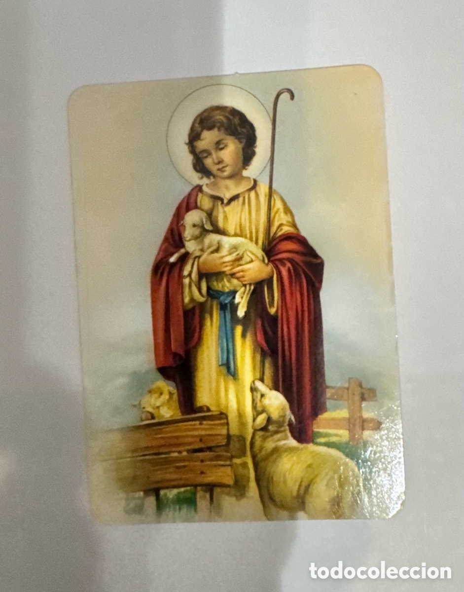 Coleccionismo Calendarios: Calendario publicitario religioso, divino pastor, a&ntilde;o 2006