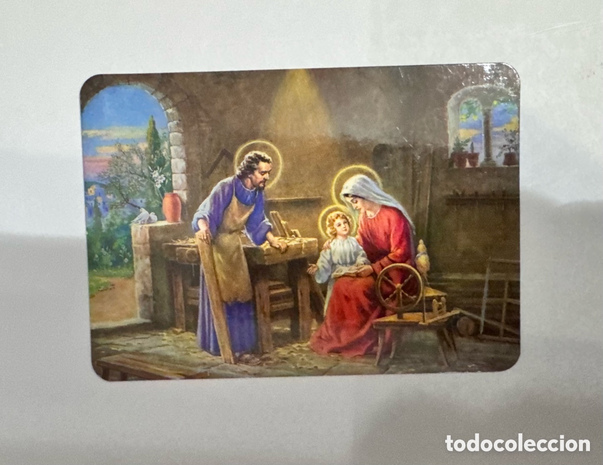 Coleccionismo Calendarios: Calendario publicitario religioso, Sagrada Familia, a&ntilde;o 2004