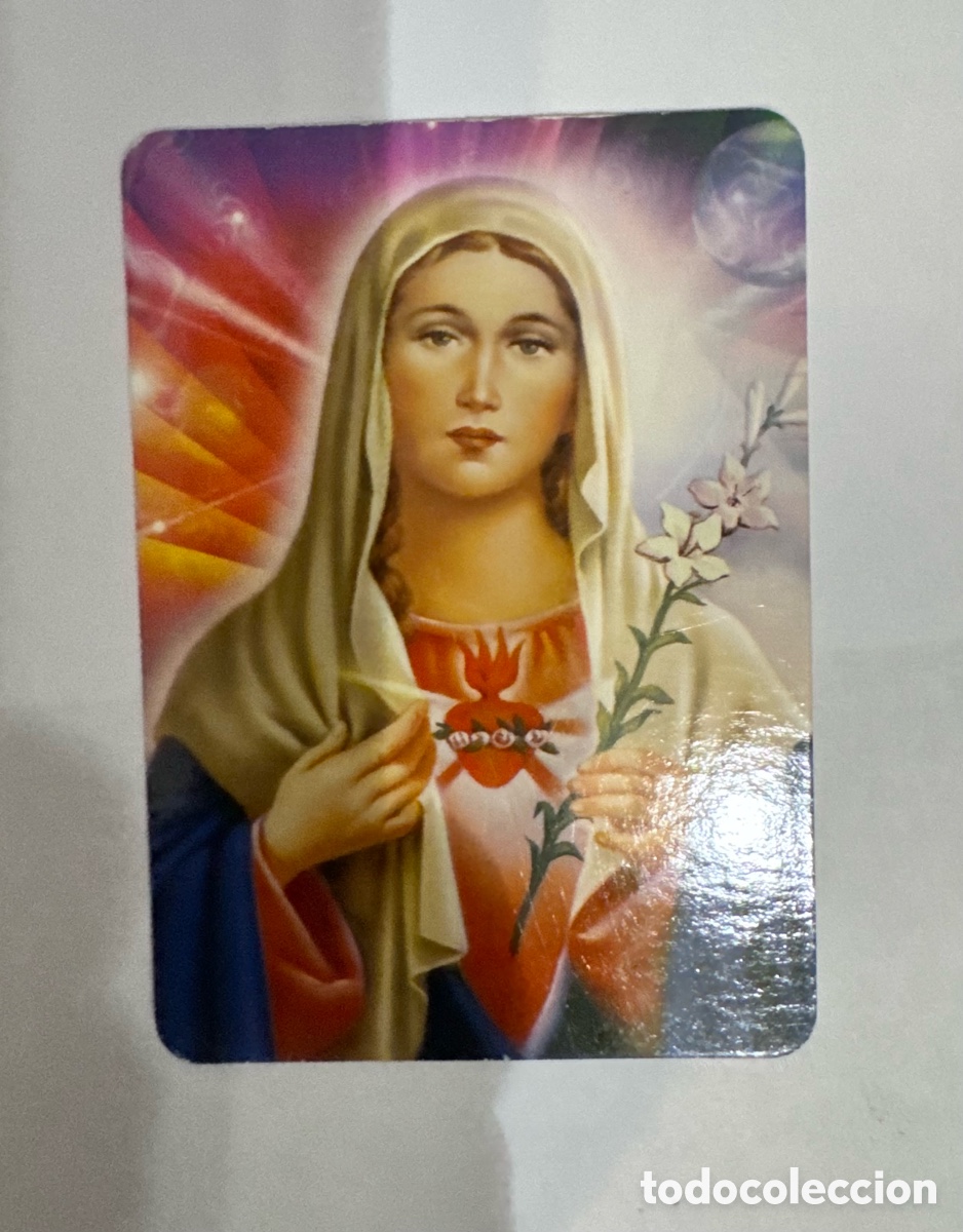 Coleccionismo Calendarios: Calendario publicitario religioso, coraz&oacute;n de Mar&iacute;a, a&ntilde;o 2005