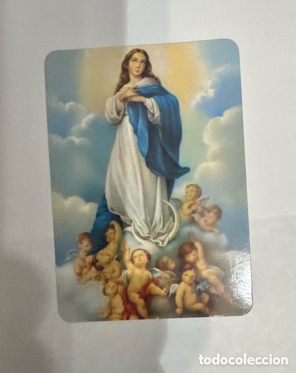 Coleccionismo Calendarios: Calendario religioso pur&iacute;sima concepci&oacute;n, a&ntilde;o 2007