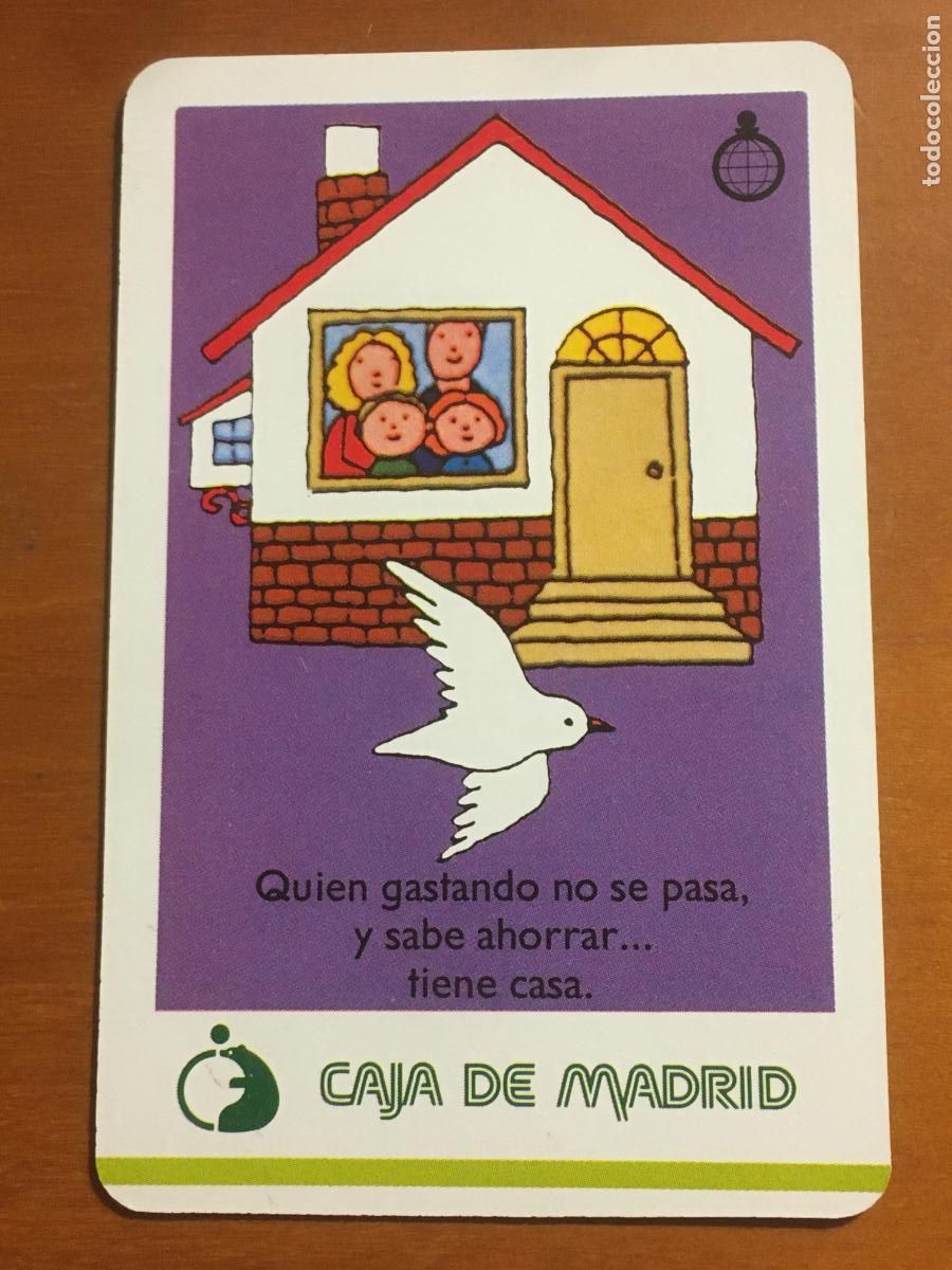 Colecionismo Calend&aacute;rios: fournier caja de madrid 1988 calendario original antiguo