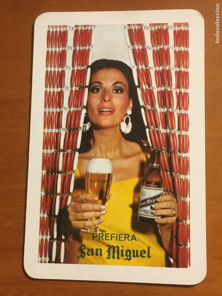 Sammeln von Kalendern: fournier san miguel cerveza 1968 calendario original antiguo