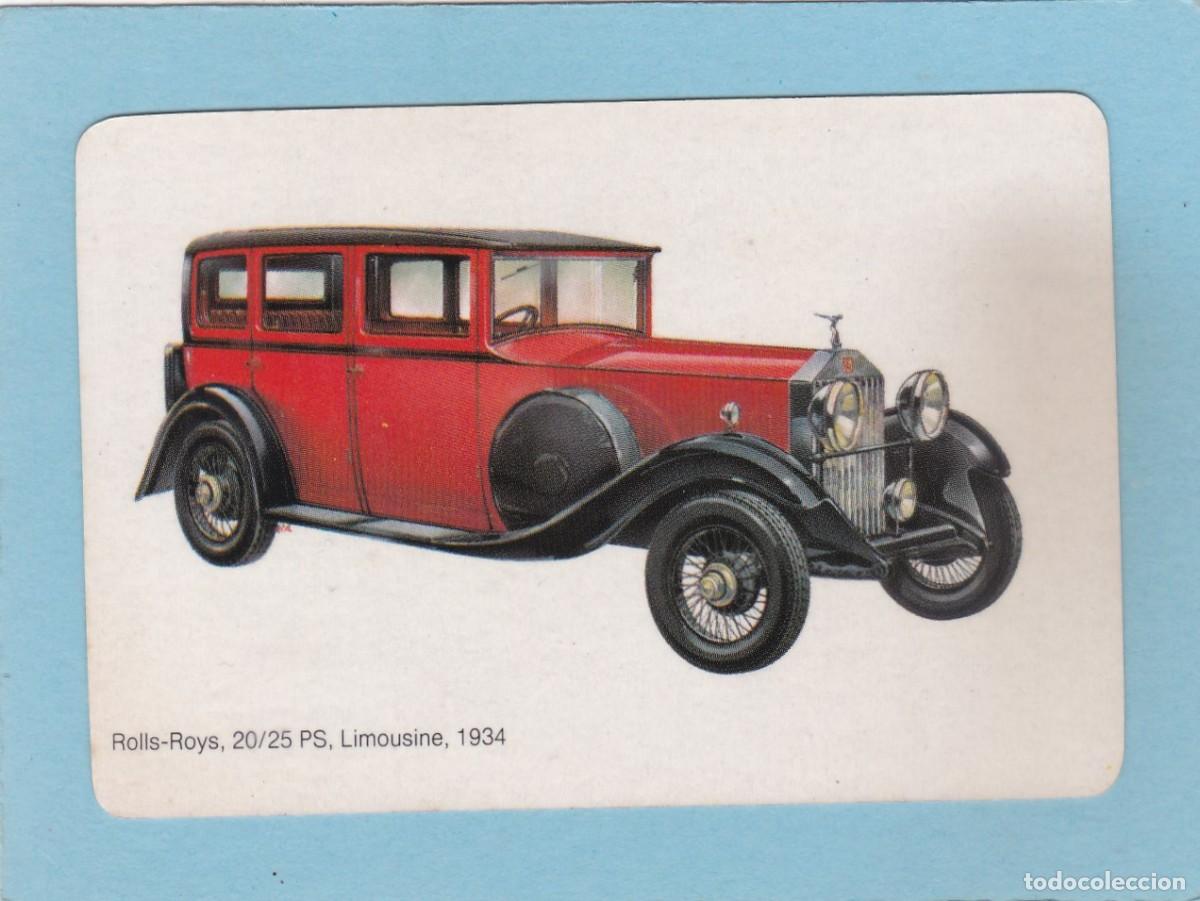 Coleccionismo Calendarios: CALENDARIO PORTUGAL 1986 - COCHE ANTIGUO - ROLLS-ROYS, 20/25 PS, LIMOUSINE, 1934