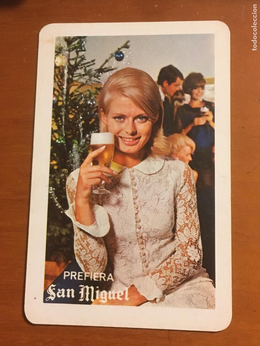 Sammeln von Kalendern: fournier san miguel cerveza 1966 calendario original antiguo