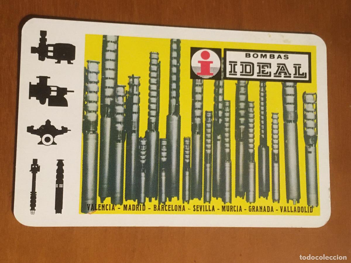 Coleccionismo Calendarios: fournier bombas ideal 1968 calendario original antiguo