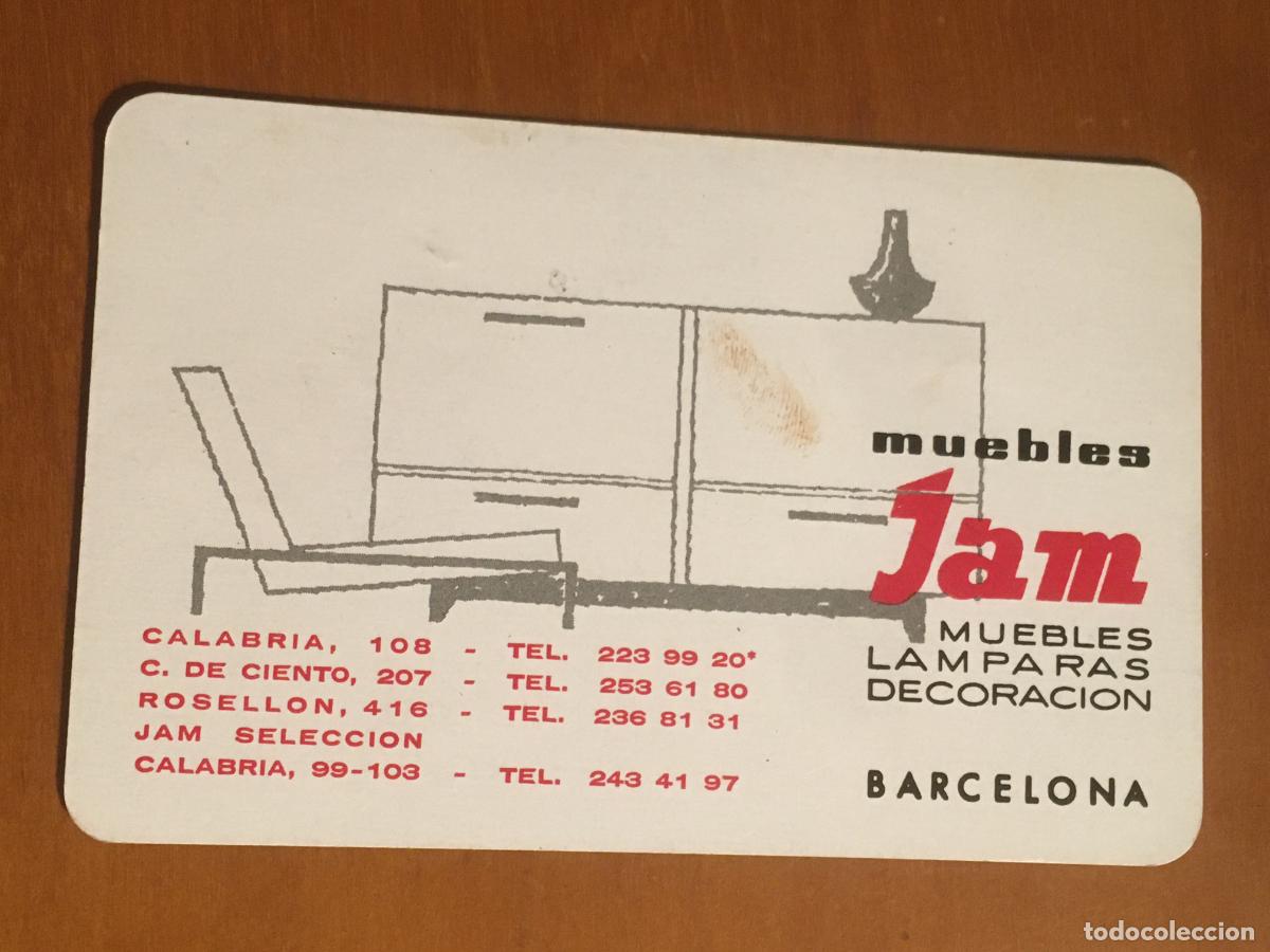 Collezionismo Calendari: fournier muebles jam 1966 calendario original antiguo