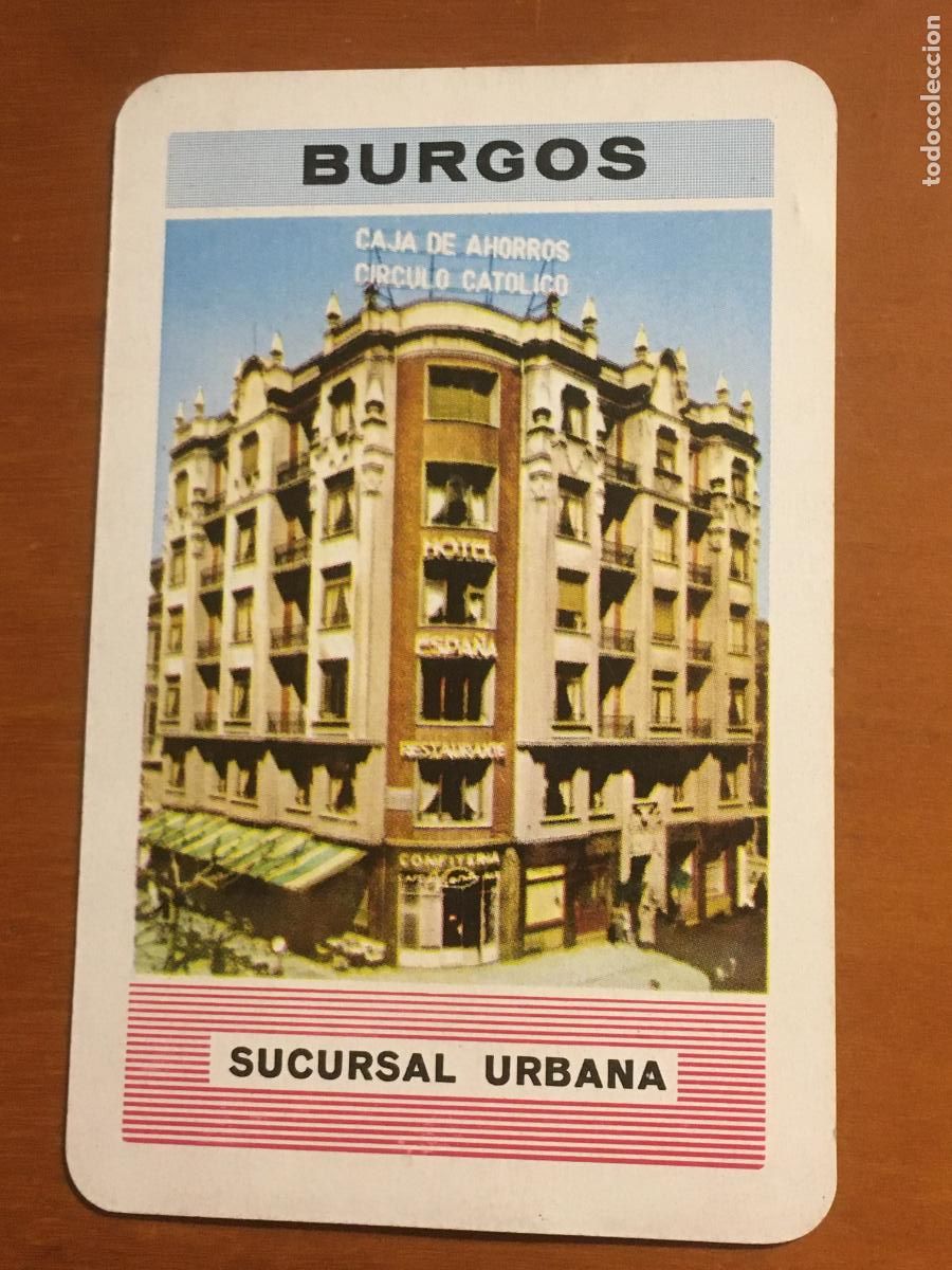 Collezionismo Calendari: fournier caja ahorros burgos 1963 calendario original antiguo
