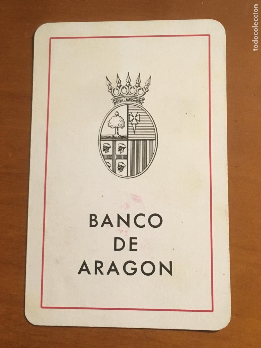 Collezionismo Calendari: fournier banco de aragon 1963 calendario original antiguo