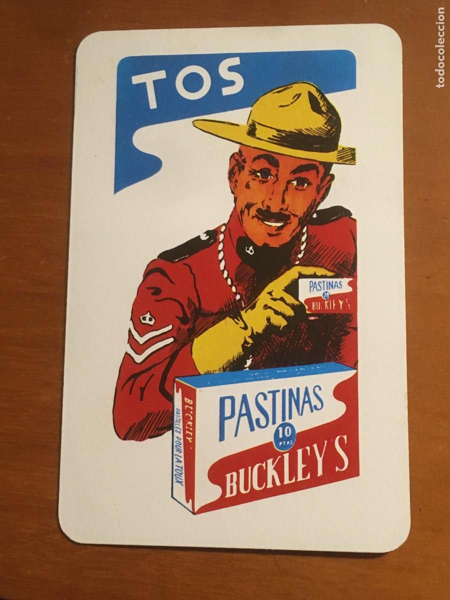 Collezionismo Calendari: fournier tos pastillas buckley's 1964 calendario original antiguo