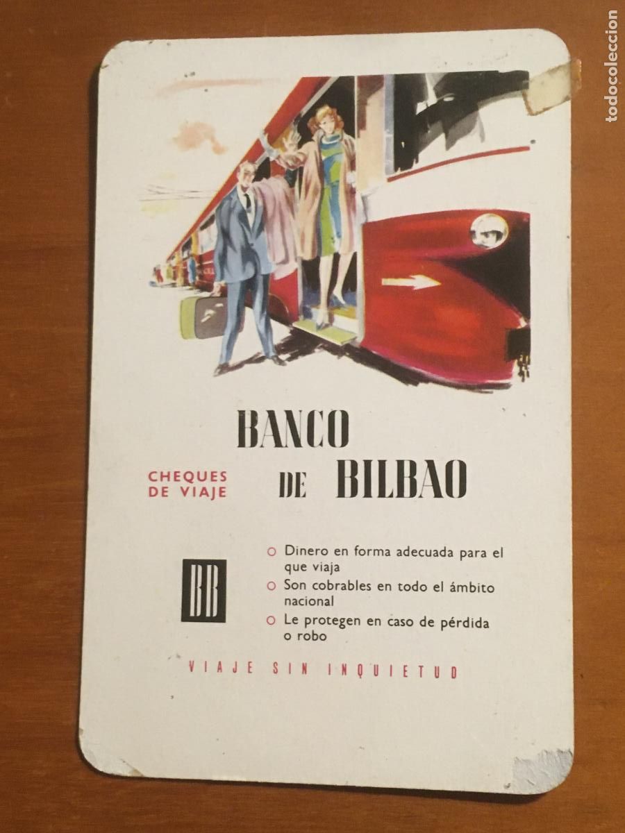 Collezionismo Calendari: fournier banco bilbao 1964 calendario original antiguo