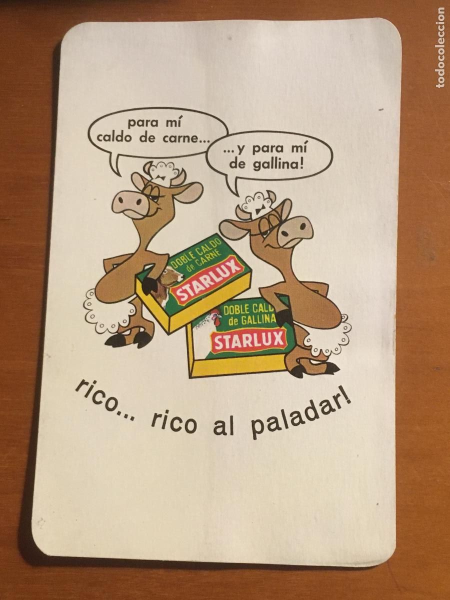 Coleccionismo Calendarios: fournier starlux 1967 calendario original antiguo