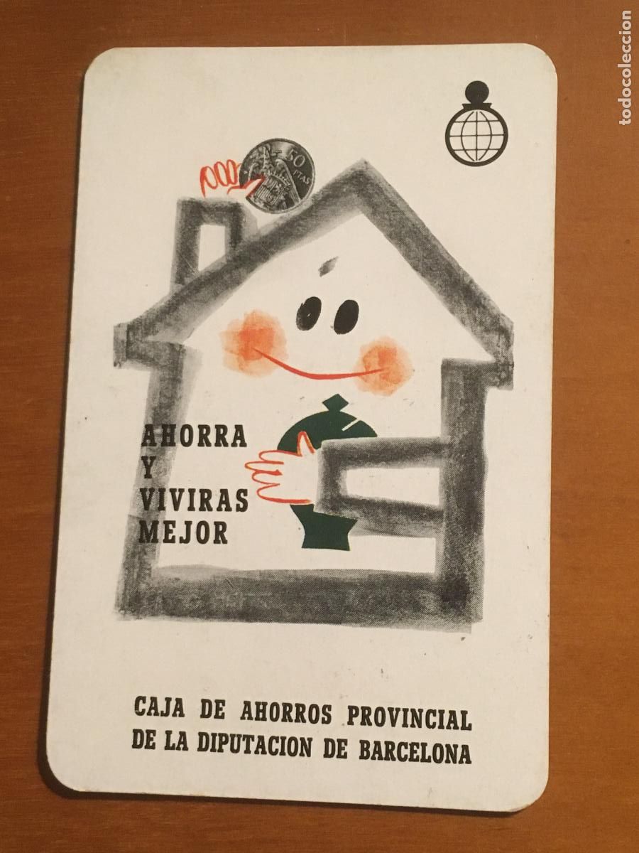 Coleccionismo Calendarios: fournier caja ahorros provincial barcelona 1967 calendario original antiguo