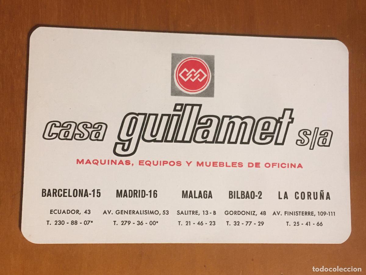 Coleccionismo Calendarios: fournier gillamet 1971 calendario original antiguo