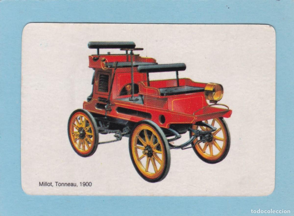 Coleccionismo Calendarios: CALENDARIO PORTUGAL 1986 - COCHE ANTIGUO - MILLOT, TORNEAU, 1900