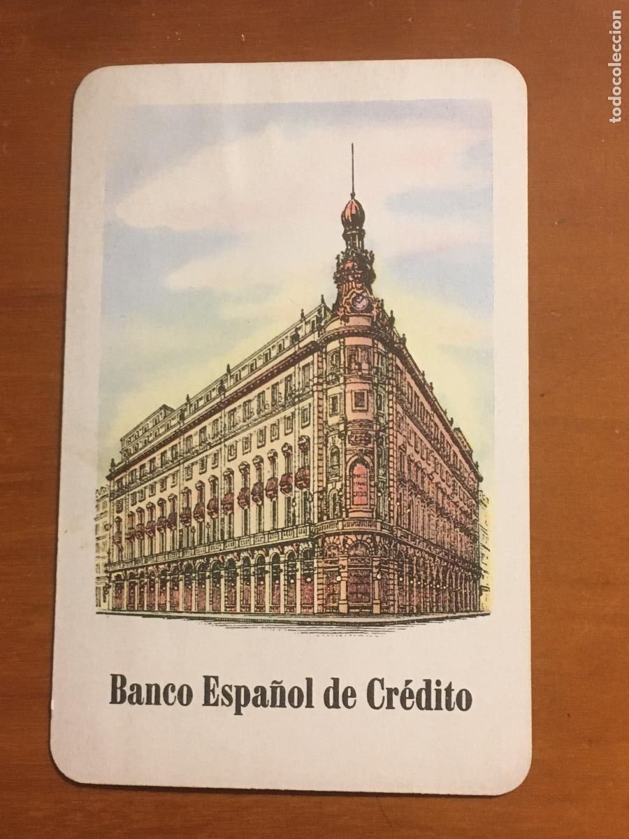 Coleccionismo Calendarios: fournier banco espa&ntilde;ol credito 1961 calendario original antiguo